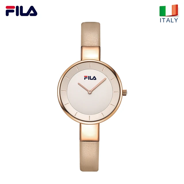 Fila Women Wrist Watch Quartz Watch for Women Lady Simple Leather Strap Water Re Fila Women Wrist Watch Quartz Watch for Women Lady Simple Leather Strap Water Re