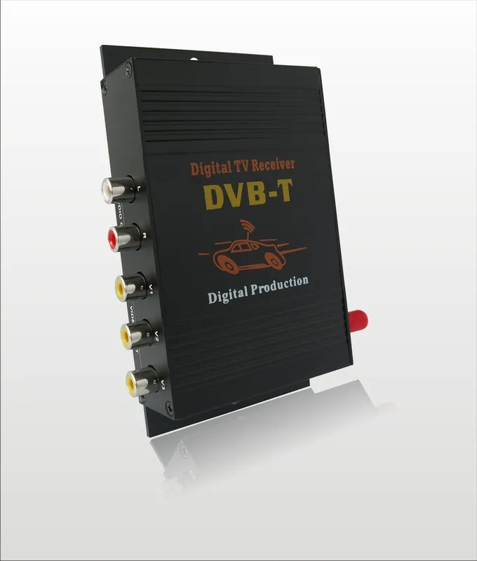 Автомобильное Цифровое ТВ-бокс DVB-T MPEG-4 приемник DVB-T для европейских стран