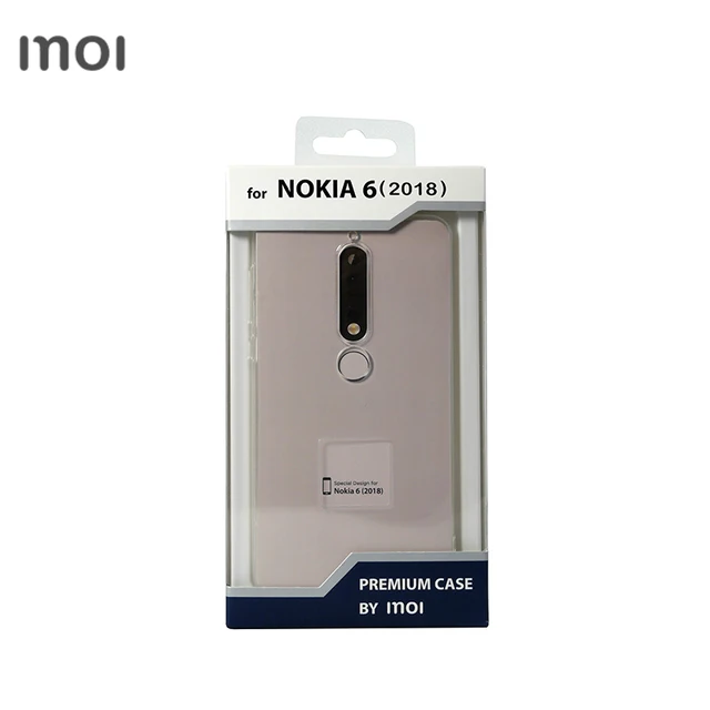 Чехол-накладка Inoi Premium case для Nokia 6.1 2018, силиконовый (TPU), прозрачный