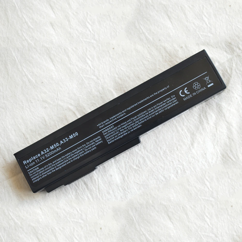 

New laptop battery A32-M50 L072051 for asus N53SD N53SL N53SM N53SN N53SQ N53TA N53TK N53XI N61jq N61Vg N61Vn A33-M50 N53J G51J