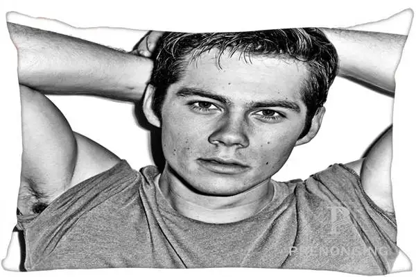 Best Custom Pillow Case Dylan O Brien@01 Rectangle Pillowcases zipper(One Side Print)@180117-108 - Цвет: Pillowcases