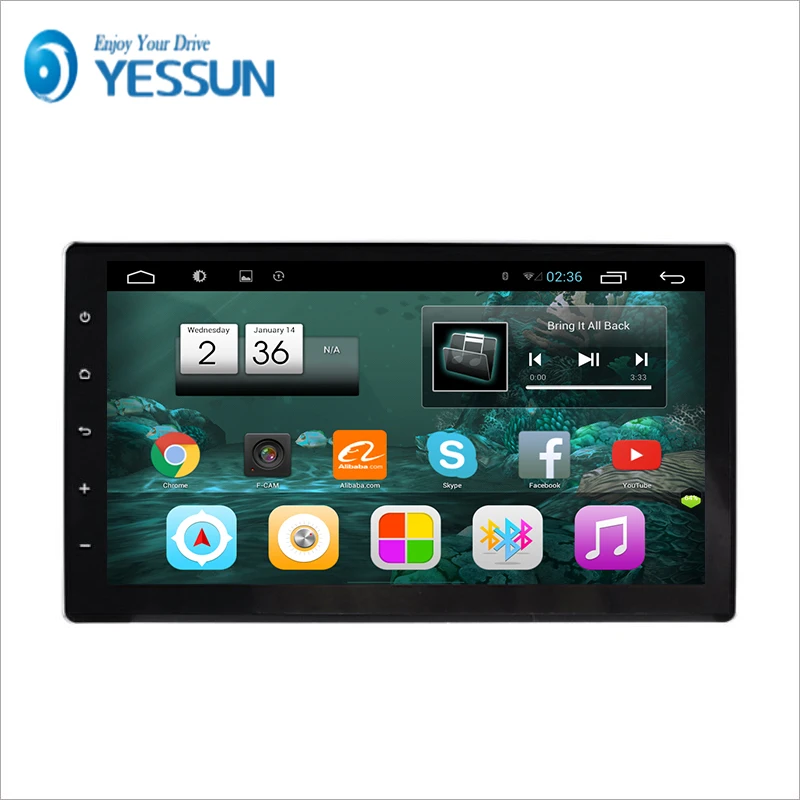 Flash Deal YESSUN For Toyota Hilux 2016 Android Car Navigation GPS HD Touch Screen Stereo Player Multimedia Audio Video Radio Navi 0