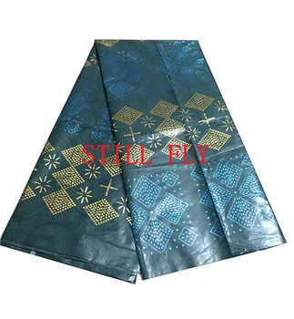 

African bazin riche fabric high quality cotton brocade lace guinea brocade fabric high quality bronzed hot stamping 5yards/lot