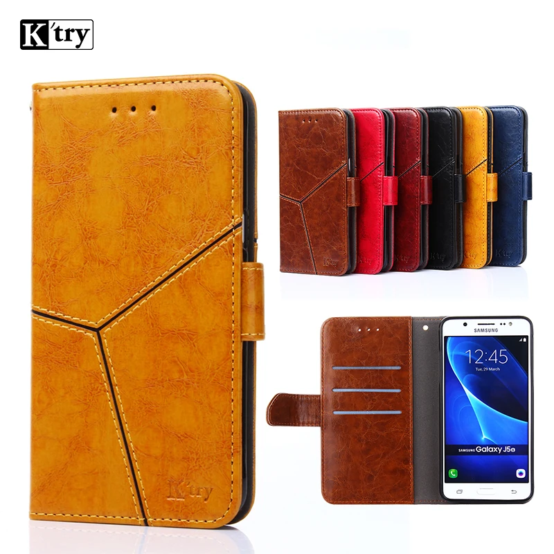 Luxury Flip PU Leather Case For Samsung Galaxy J5 2017 Case J530 Phone