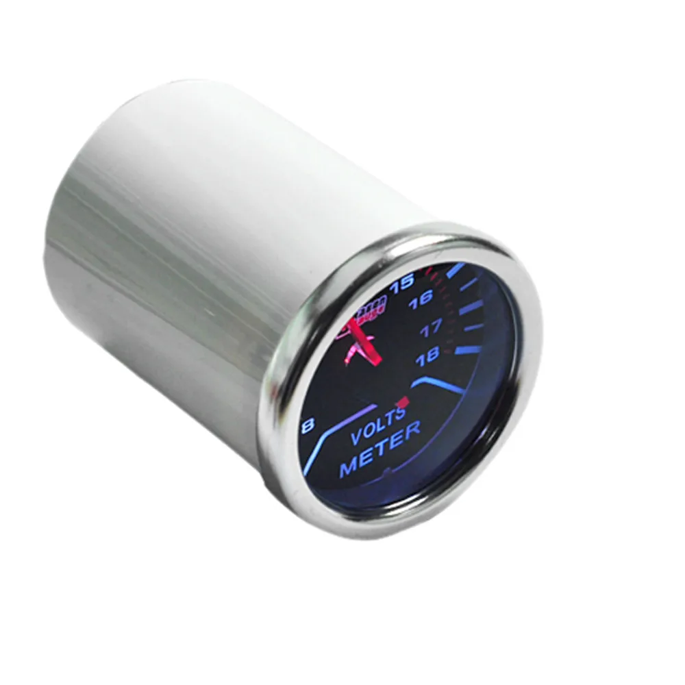EE-support-Car-Motor-Universal-Smoke-Len-2-52mm-Indicator-Volt-Voltage-Gauge-Meter-XY01 (2)