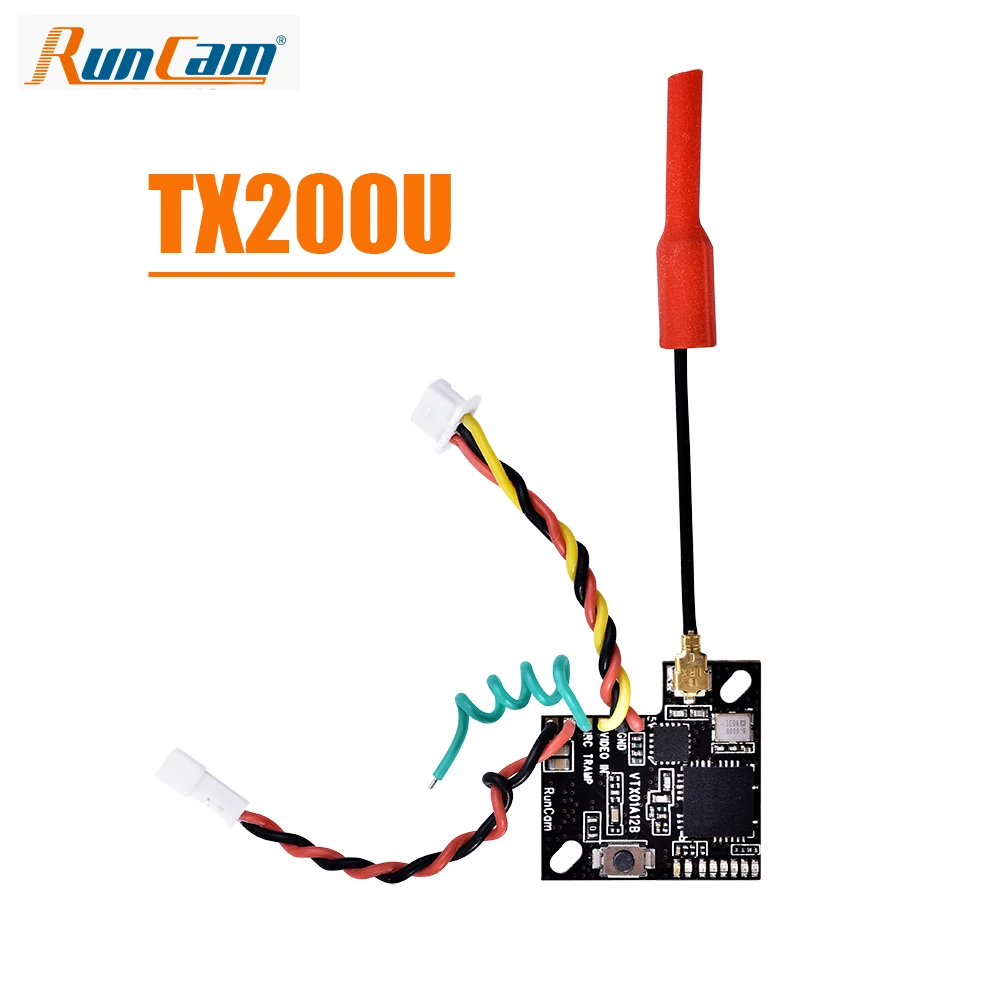 Runcam TX200U 5.8G 48CH 25mW/200mW VideoTransmitter 5.8g VTX Support Betaflight FC For RC Drone VS TX200 Upgraded version | Игрушки и