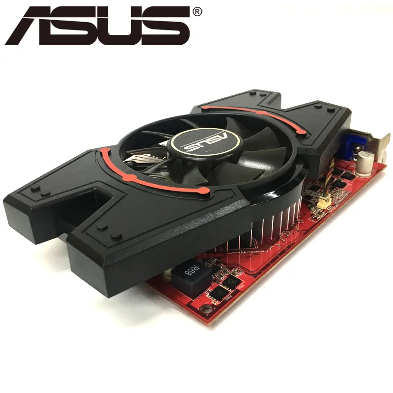 Видеокарта ASUS R7250 2GB 128Bit GDDR3, видеокарты для видеокарт AMD Radeon R7 250 VGA, эквивалент GT730 GT630 GTX 650