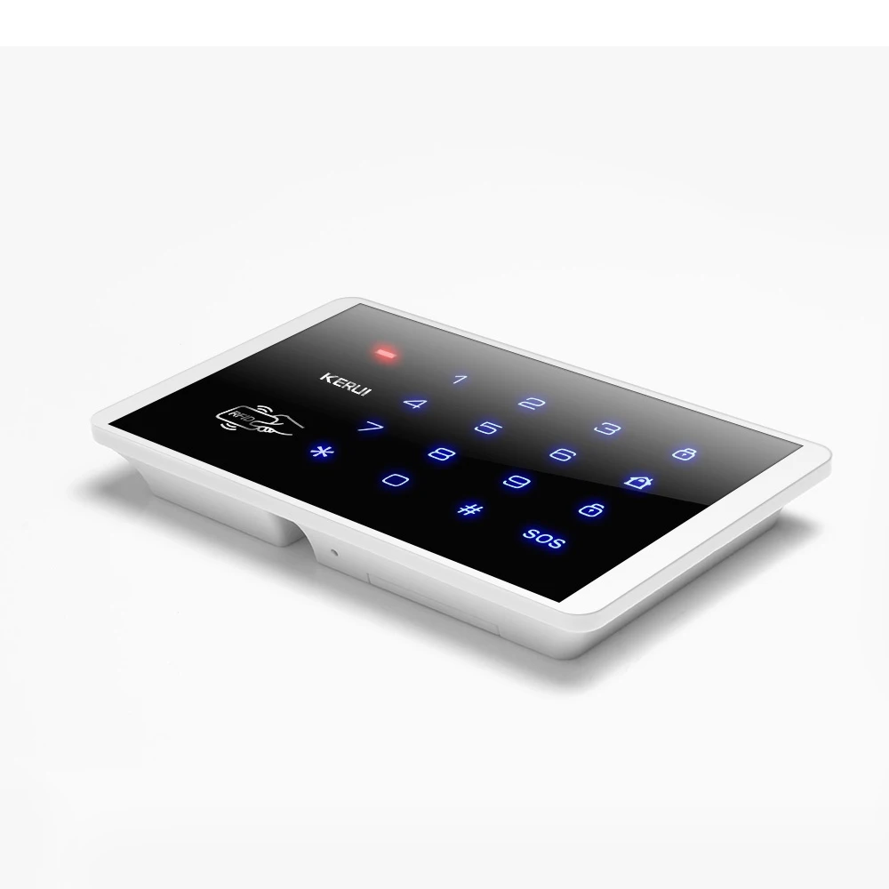 New&Hot!!KERUI K16 RFID Touch Keypad For Wireless PSTN GSM Alarm Systems Burglar Access Control System Wireless Password Keypad