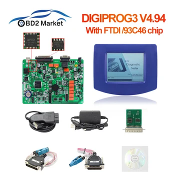 

DIGIPROG III V4.94 OBD2 ST01 ST04 Cable FTDI FT232BL +93C46 Digiprog3 Digiprog 3 V4.94 Mileage Correction tool Programmer