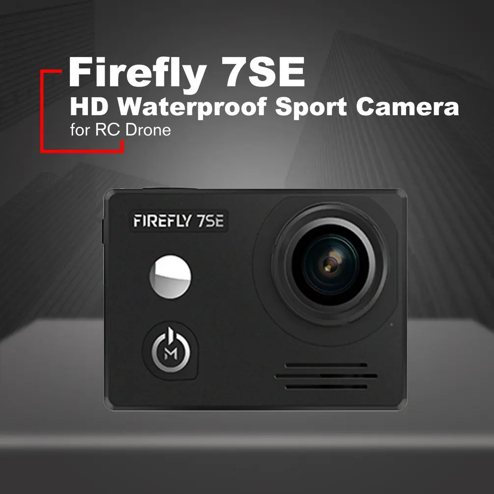 

Firefly7SE 1080P 170'FOV Wifi Bluetooth FPV HD Waterproof Sport Action Camera CAM for RC Drone Aerial Photography