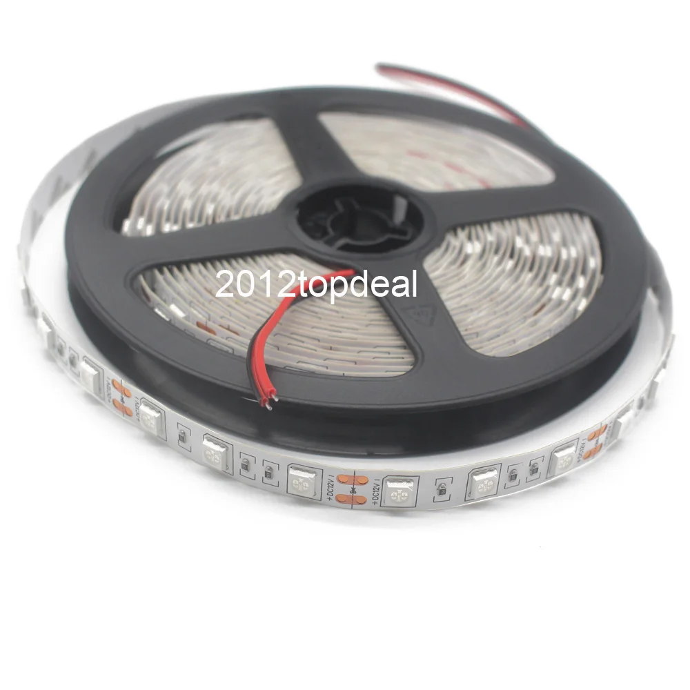 Светодиодная УФ лента 0 5 SMD 60Led s/m ip65 12 В постоянного тока 5050 м|Светодиодные ленты| |