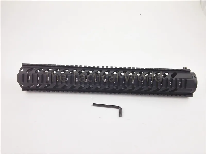 Тактический охотничий 4 ''7'' 10 ''12'' 15 ''AR-15 M16 M4 Handguard Free Float Quad Rail Heavy Duty Handguard для AR. 223/5. 56 RAS