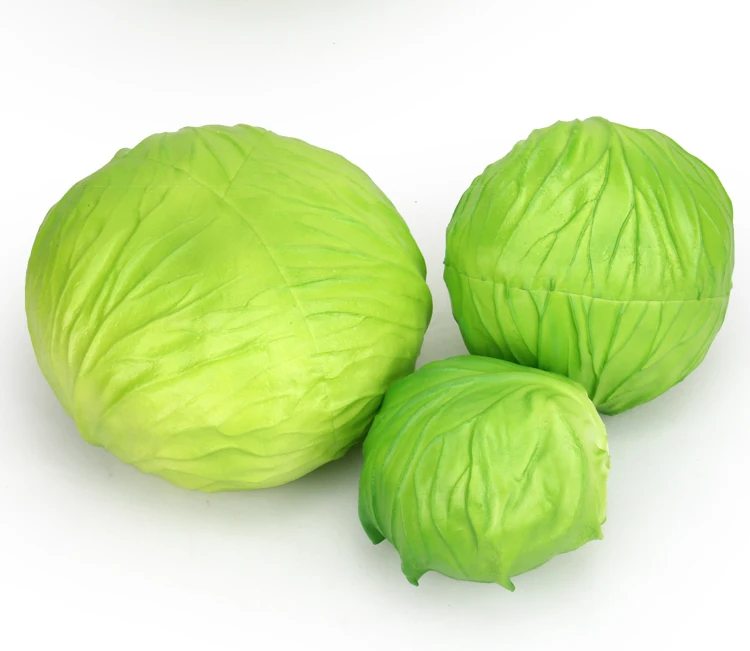 Artificial Cabbage Painting Model Home Decoration Photography Show
