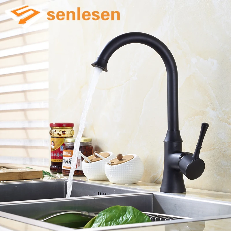 

Factory Retail Big Promotion Kitchen Sink Mixer Faucet with Single Handle Single Hole Oil Rubbed Bronze