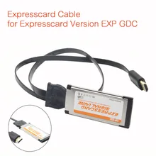 Кабель Expresscard Для Expresscard версии EXP GDC Beast совместимый с интерфейсом 34/54