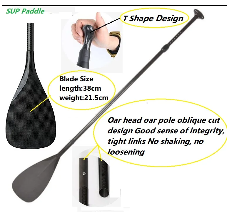 T Shape handle 3parts adjustable paddle full 100% 3Kcarbonfiber paddle sup board paddle icluding bag SUP001 T Shape handle 3parts adjustable paddle full 100% 3Kcarbonfiber paddle sup board paddle icluding bag SUP001