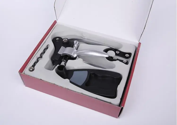 

Red Wine Bottle Opener Set Rabbit Opener Screwdriver