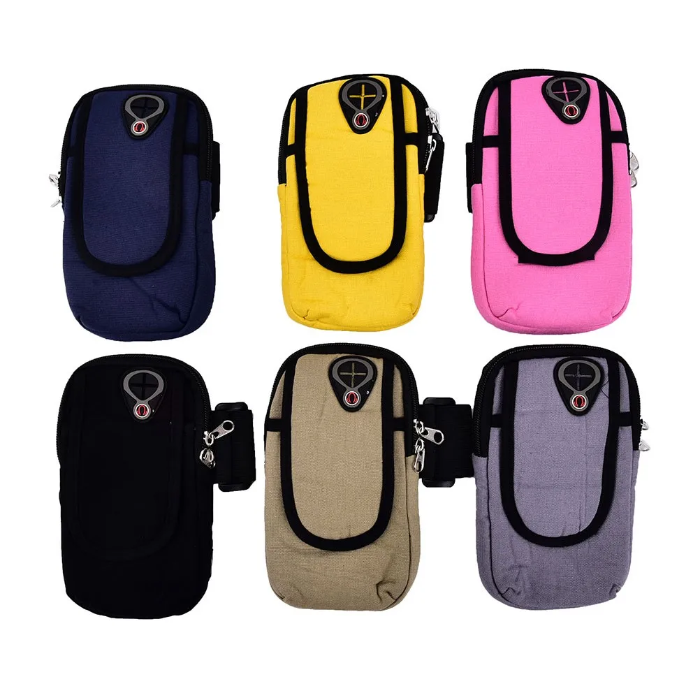 1PCS Small Pocket Waist Pack Pouch Travel Running Pouch Armband Bag Belt Waist Pack Bag Travel Bags 6Colors