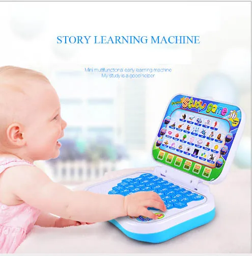 MINI Cartoon Fold Multifunction Learning Machine  Learning Education Toys Children Puzzle Computer