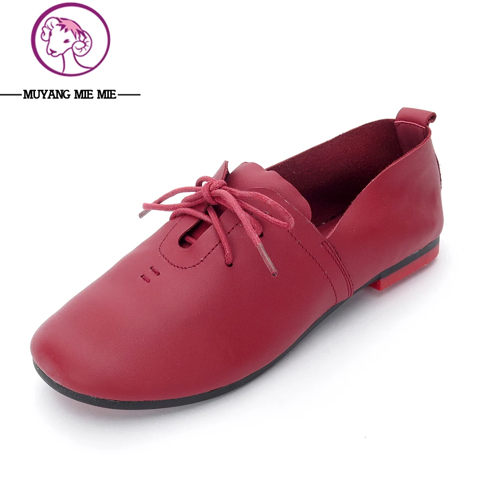 s flat shoes 2017 genuine leather flat shoes new lace up s flat shoes 2017 genuine leather flat shoes new lace up