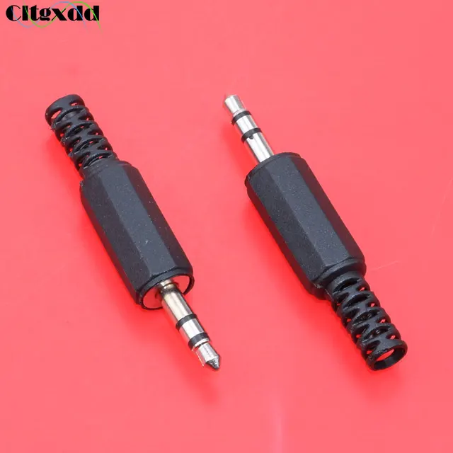 cltgxddd 1pcs 3.5mm jack plug 3.5 stereo plug Audio Jack Plug Headphone