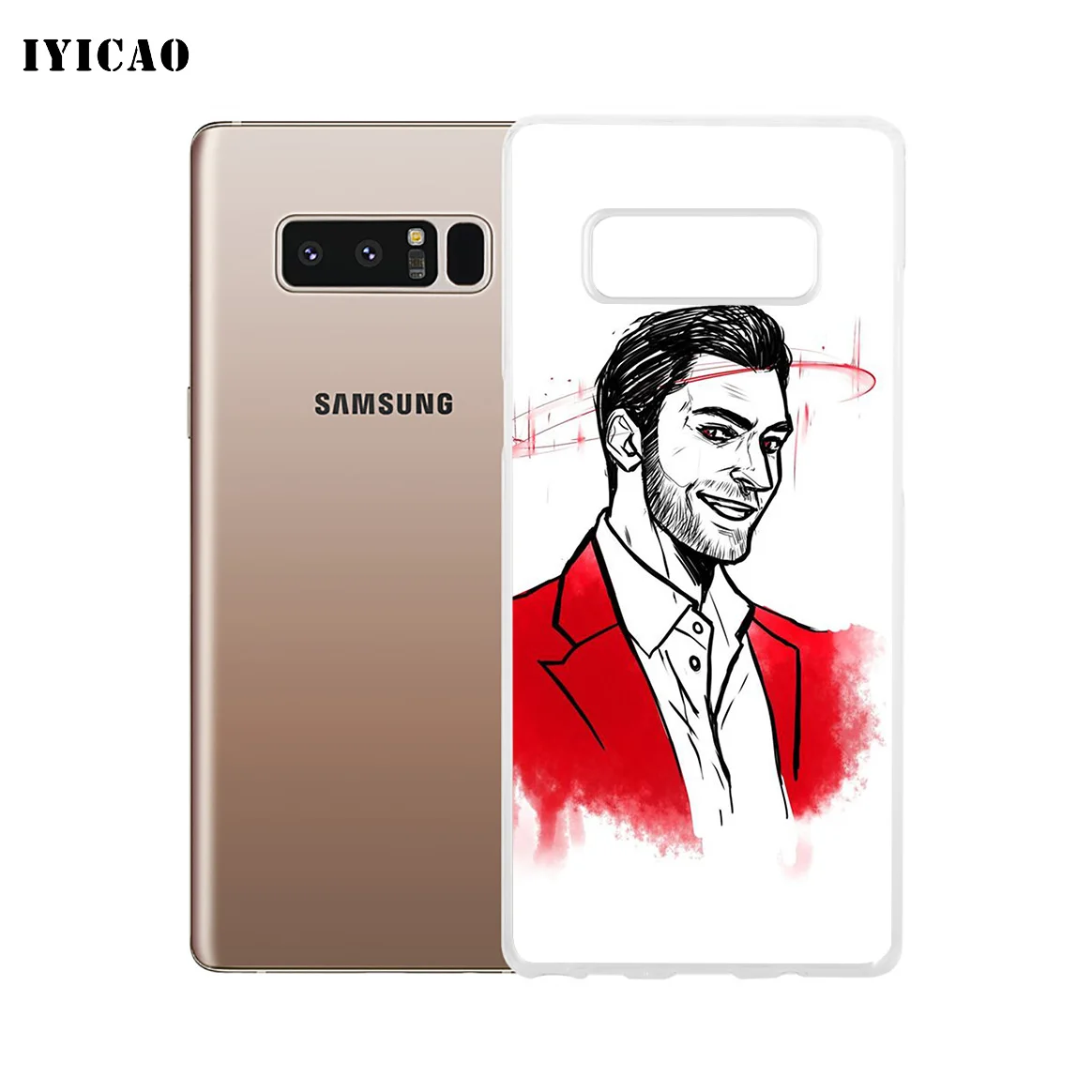 Чехол для телефона IYICAO Lucifer Tom ellissa мягкий силиконовый чехол Samsung A5 A6 Plus A7 A8 A9 J3 J5 J7