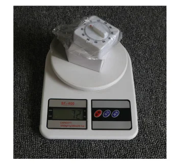 

Timer Kitchen 60 Minutes Count Down Alarm Cooking Reminder White Square Mechanical Timer for Kitchen