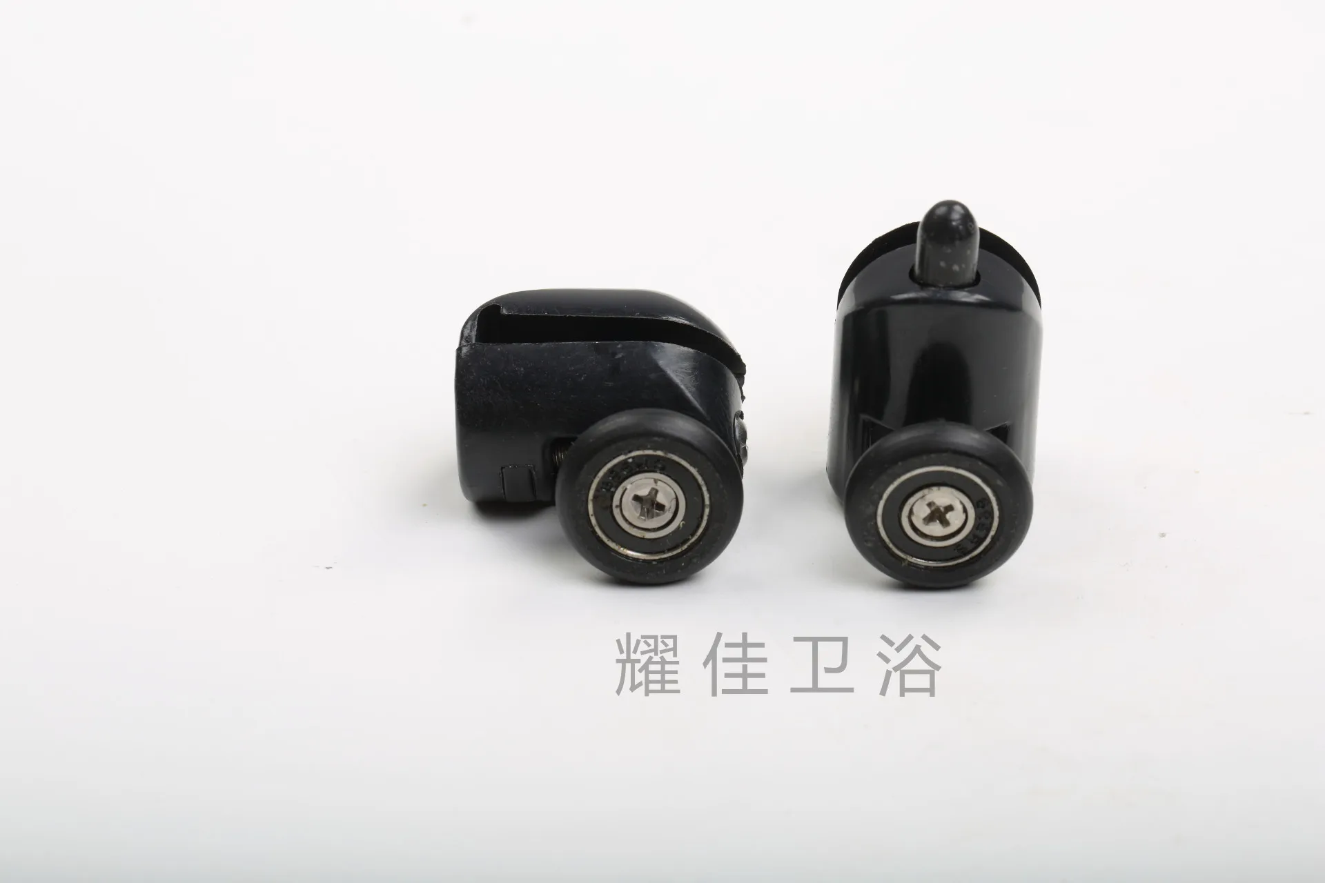 2pcs YJ-18 upper and lower bouncing wheel shower room pulley shower room accessories 2pcs YJ-18 upper and lower bouncing wheel shower room pulley shower room accessories