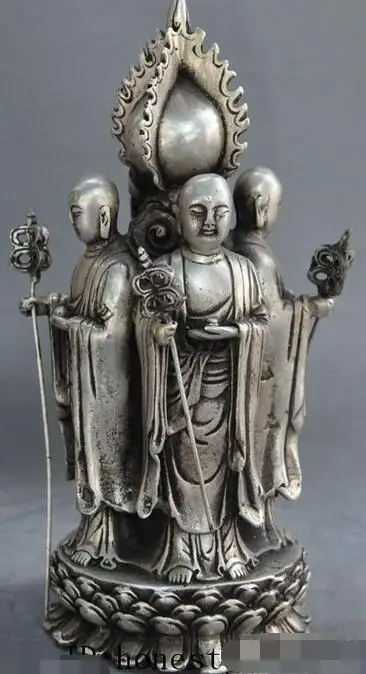 Тибетский буддийский храм серебряная статуя Будды|statues gods|buddha statue woodbuddha brass |
