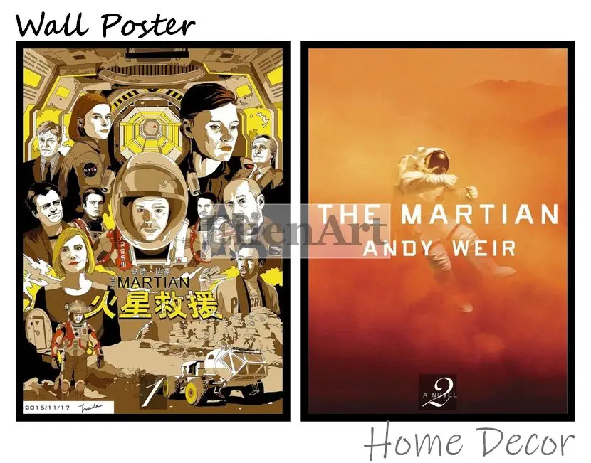 The Martian Movie Home Decorative Painting White Kraft Paper Poster 42X30cm | Дом и сад