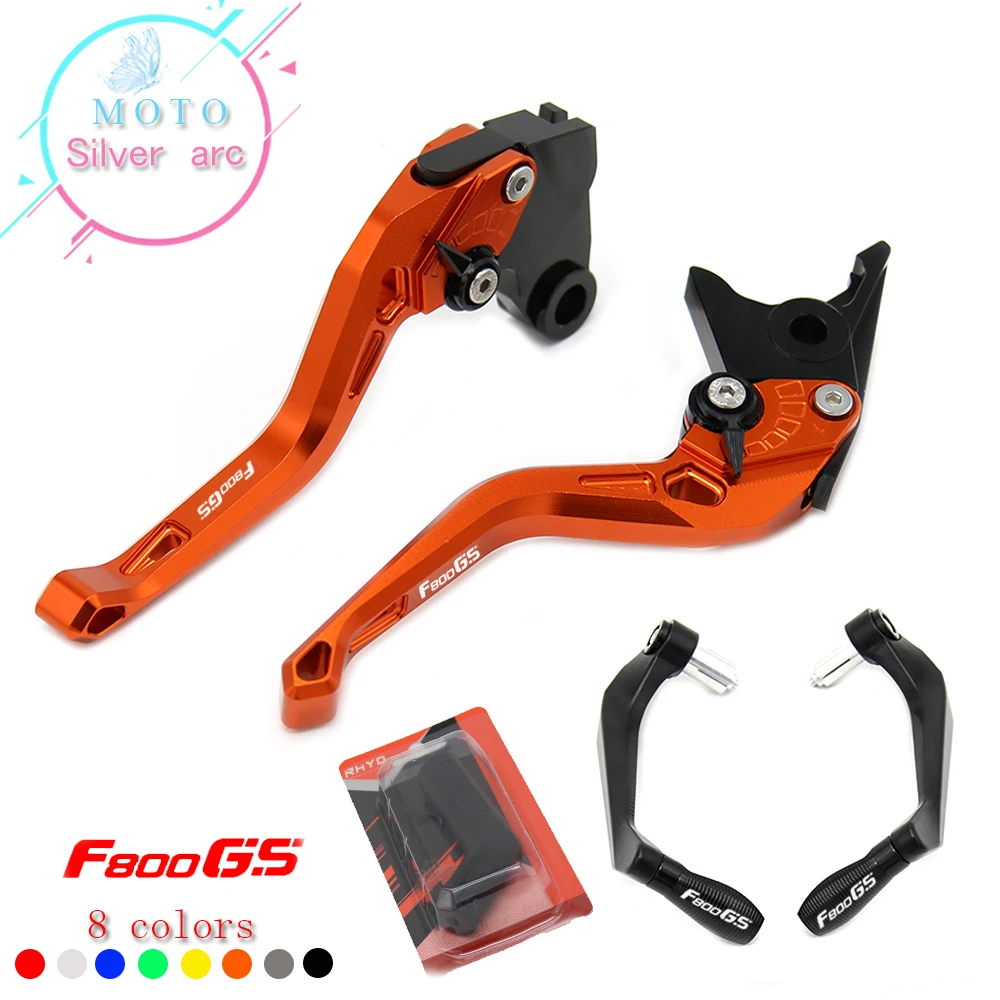

Motorcycle 3D Brake Clutch Lever Adjustable Lever Guard Protectors Aluminum FOR BMW F800GS ADV Adventure 2008-2018 2017 2016 15