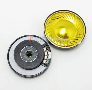 

LN004864 1 Pair 32Ohm Dia 40mm Gold Speaker Unit For DIY Custom Headset Headphone