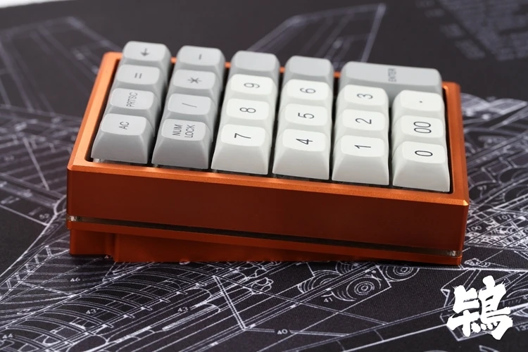Kit de Teclado Mecânico Personalizado Cospad 24 Chaves Suporta Tkg-tools Underglow Rgb Pcb 20% Numpad Programado Xd21 Xd24 up tp - Imagem 6