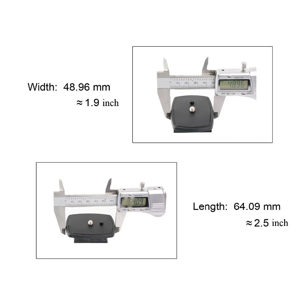 Быстросъемная пластина штатива винт адаптер для Zomei Q111 штатив монопод для камеры быстросъемная пластина для цифровой камеры DSLR SLR