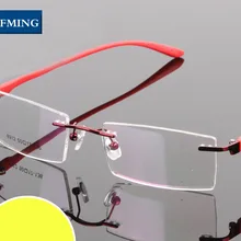 DFMING мужские wo мужские очки без оправы, оправа без оправы, оптическая оправа, новинка, рецептурные оправа для очков при близорукости, линзы по рецепту