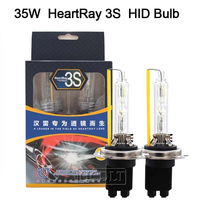 Hcdlt HeartRay 3 S 35 Вт ксенон быстрого розжига D2H H7 H1 H11 9005 9006 9012 HIR2 HID лампы 4500 K 5500 K 6500 K Автомобильные светодиодные лампы фар