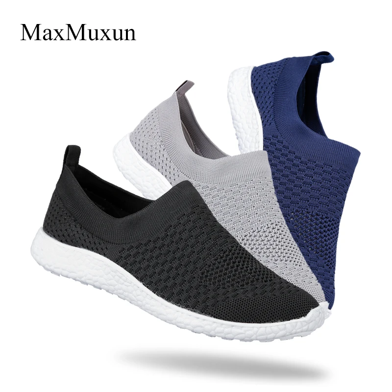 MaxMuxun/Новинка; повседневная обувь; кроссовки; дышащая Летняя Сетка; удобная женская обувь; лоферы; обувь для ходьбы