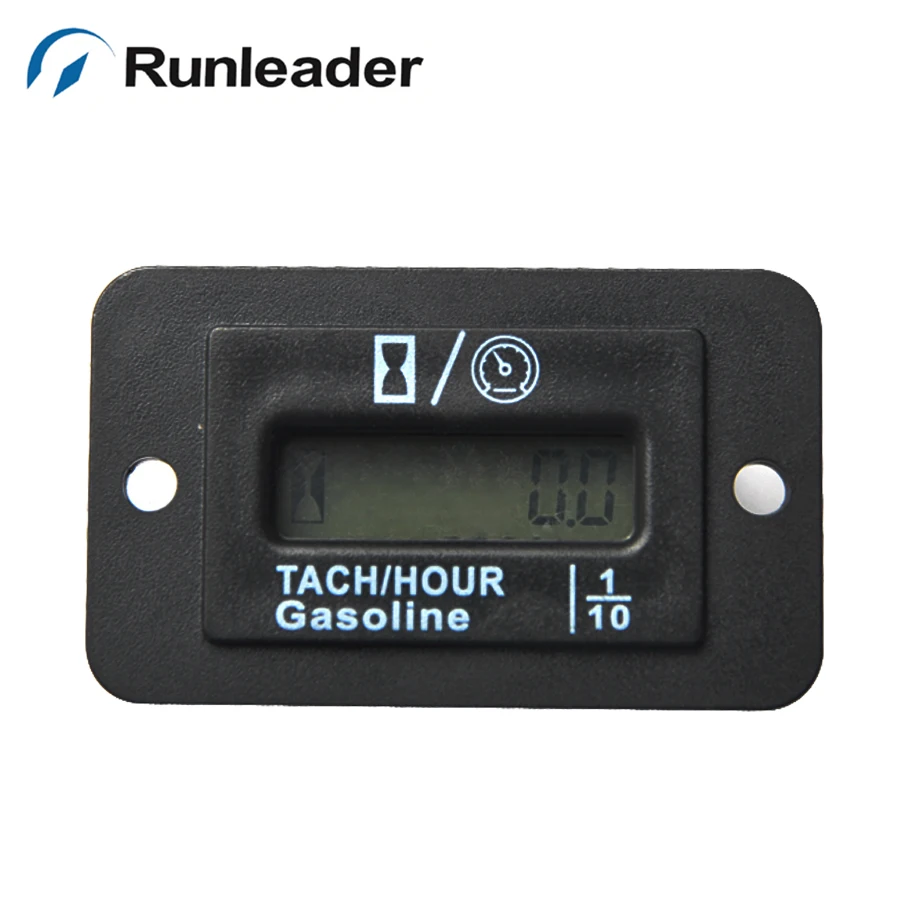 

Digital LCD Hour meter Tachometer 2&4 Stroke wrap Engine Spark For snowmobile generator tractor paramotor jet boat vehicle