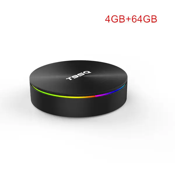 T95 t95q android tv box android 8,14 ГБ 32 ГБ 64 Гб amlogic s905x2 lpddr4 4k smart tv box 5 ГГц Wifi BT4.1 Netflix tv box android tv - Цвет: 4GB RAM 64GB ROM