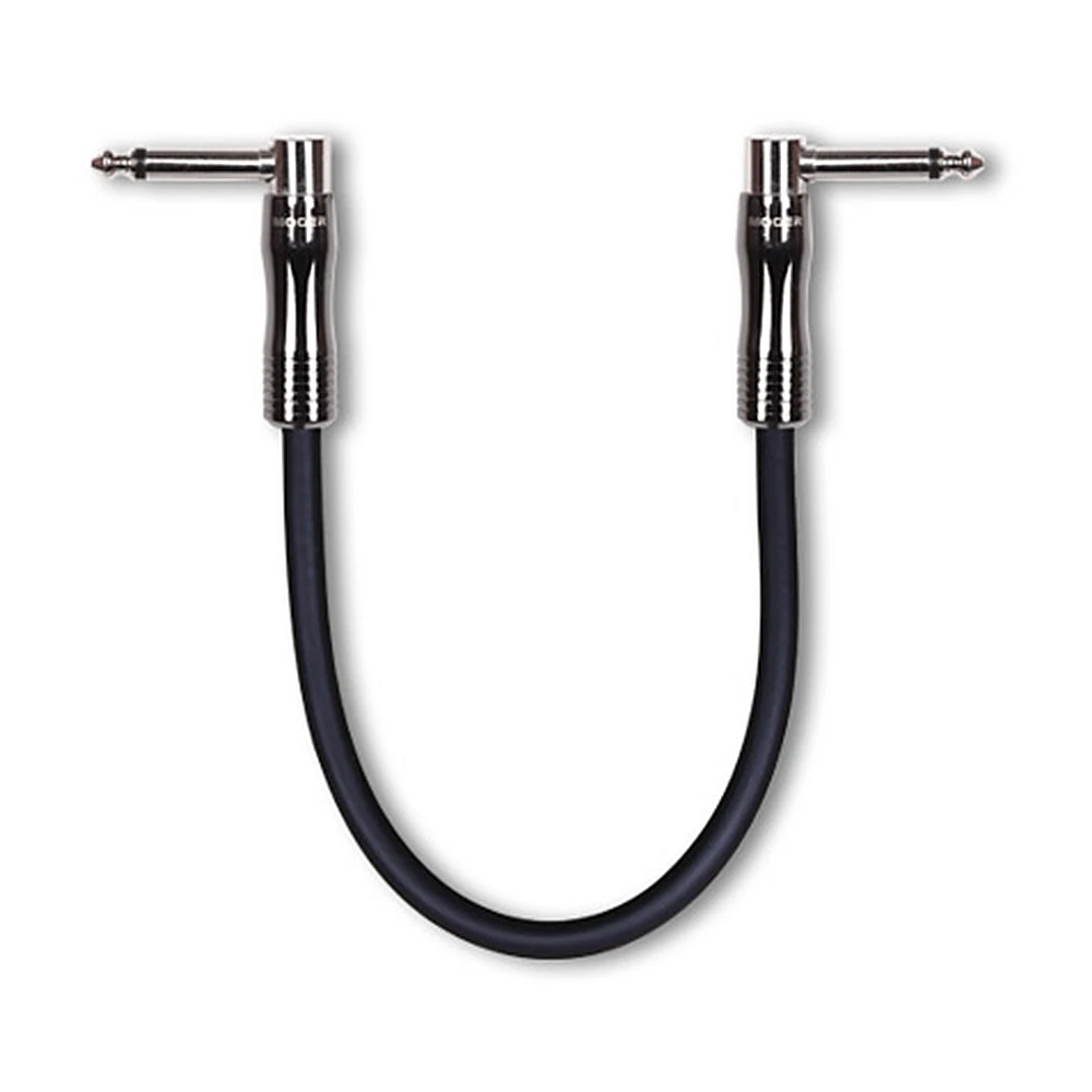 8 Inch Angled Head Patch Cable for Electric Guitar Bass Effect Pedal