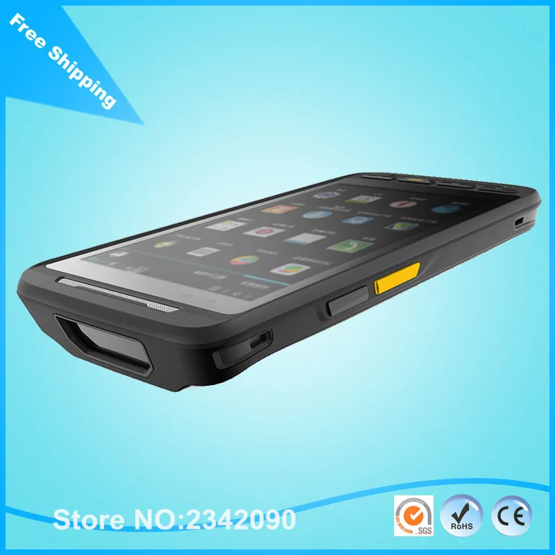 4,7 дюймовый промышленный смартфон 5 ГГц wifi Bluetooth 2D Лазерный беспроводной КПК на базе Android сканер штрих-кодов 4G коллектор данных