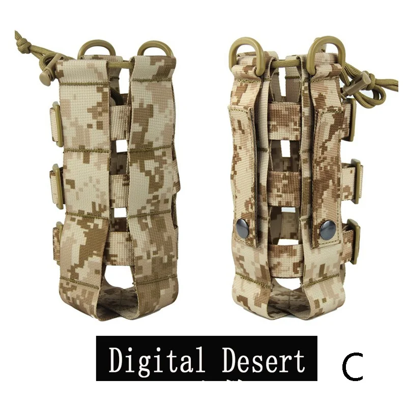 0.5L-2,5 LTactical Molle сумка для бутылки воды Нейлон Военный чехол для фляги кобура Открытый путешествия чайник сумка