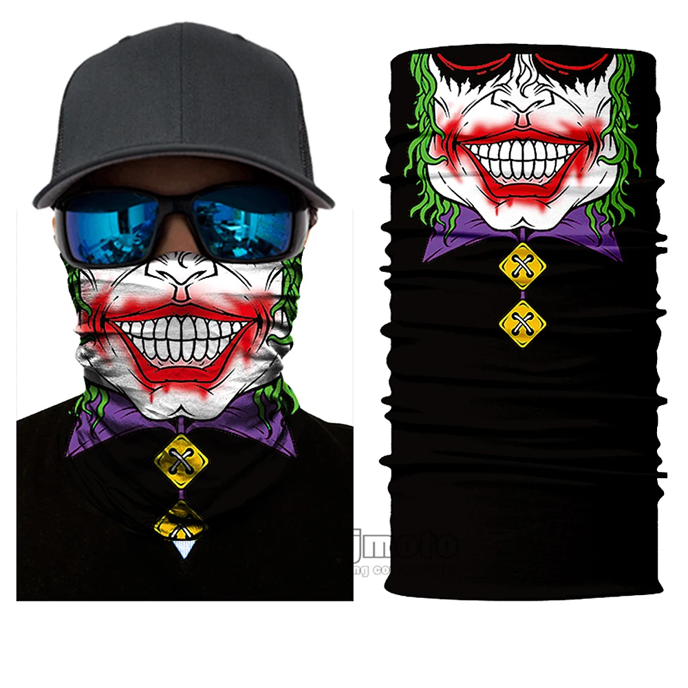 Зимняя теплая маска для лица с изображением черепа, маска для сноуборда, ветрозащитная велосипедная Балаклава, шарф, бандана для мужчин и женщин, модная повязка на шею