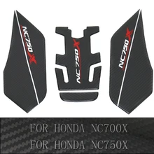 Аксессуары для мотоциклов, наборы 3D волоконных наклеек, наклейка на бак, набор протекторов для HONDA NC750X NC 750X NC700- 16