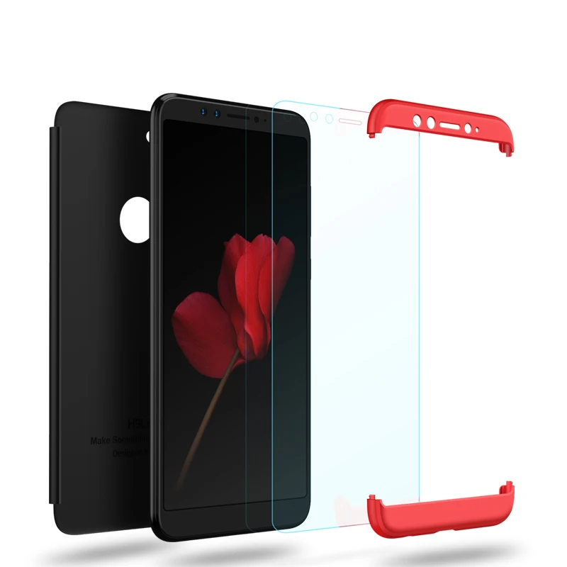 Жесткий Чехол Huawei Honor 9 Lite с полной защитой на 360 градусов задняя крышка