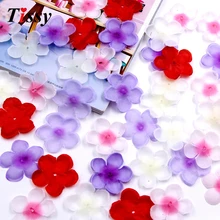 500 шт симуляция вишни лепестки цветов розы Лепестки для свадьбы искусственные цветы для DIY домашнего декора свадебные украшения