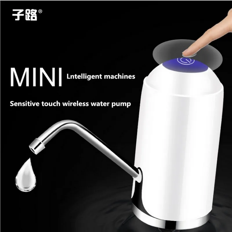 Outdoor Car Home Wireless Rechargeable Electric Water Pump Tap Water Bottle Purifier Dispenser