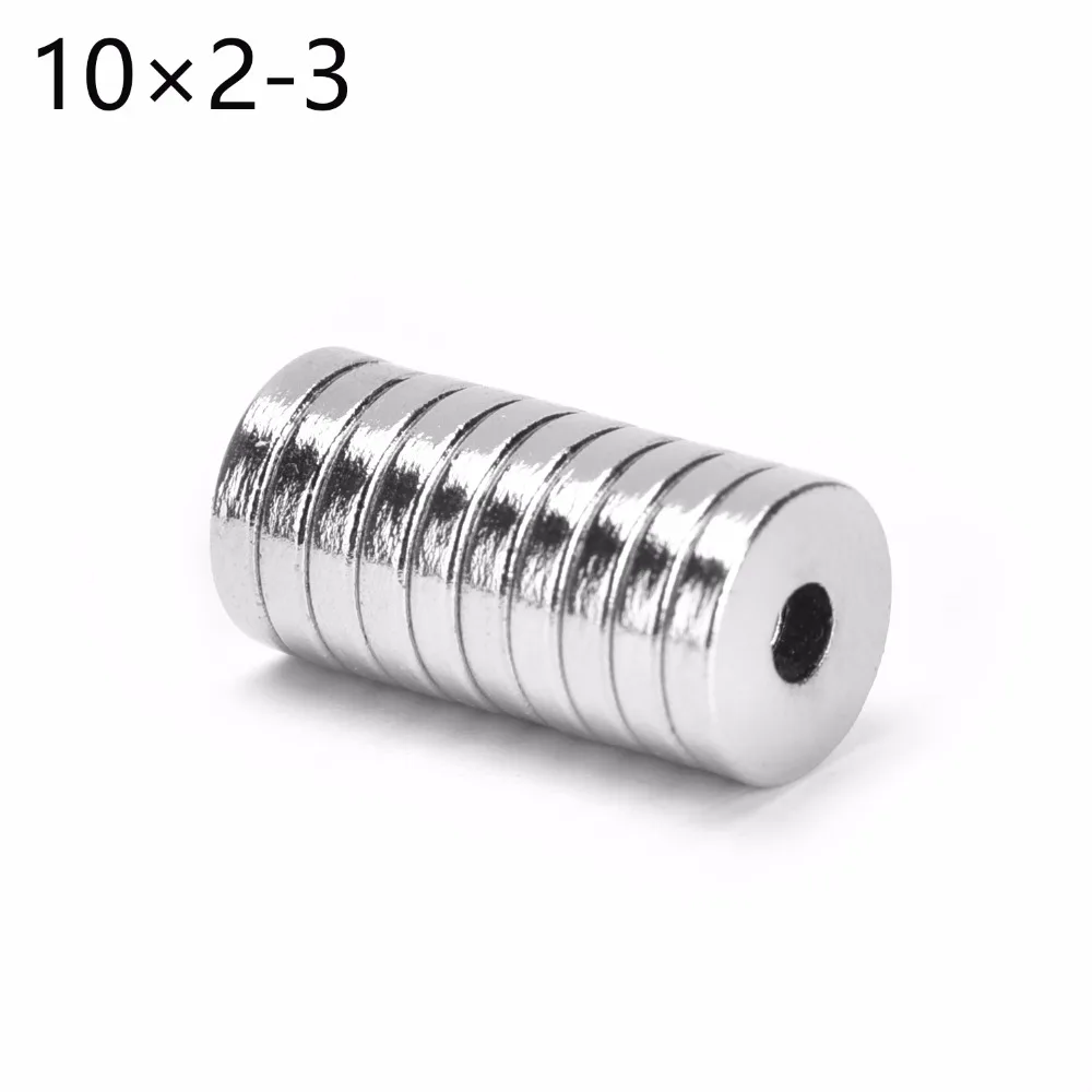 10pcs 10x2 Strong Round Ring Dia.10mm x 2mm with Countersunk