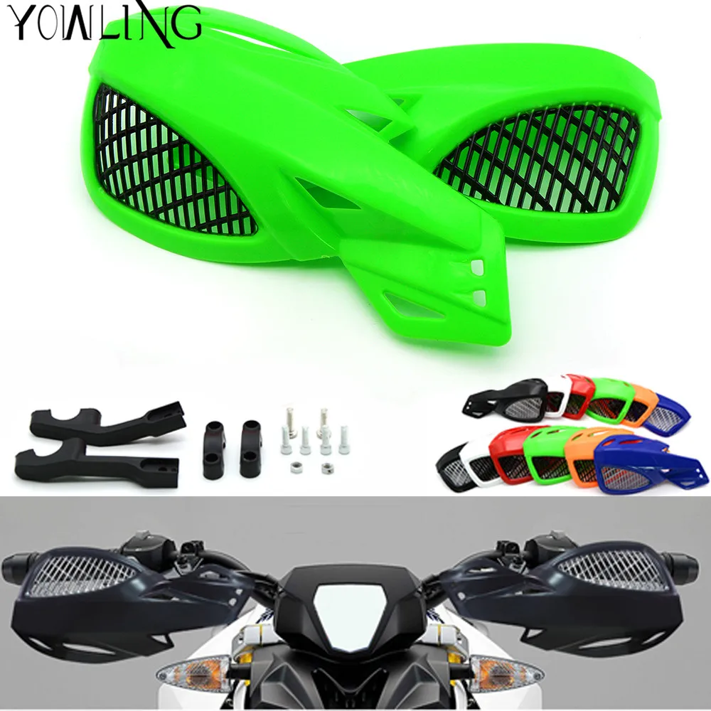 Аксессуары для мотоциклов honda yamaha kawasaki 7/8 дюйма 22 мм|red handguard|brush baraccessories for |