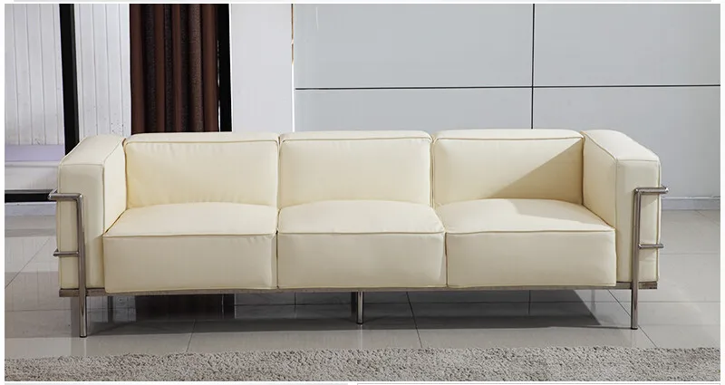 Le Corbusier Style LC3 Sofa 3-seat or Loveseat 2-seat  (5)